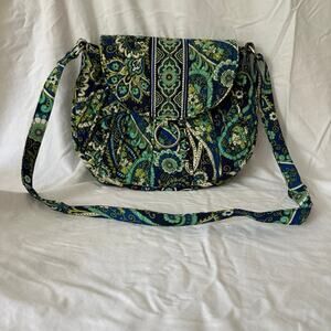 Vera Bradley Blue Green Paisley  A-47